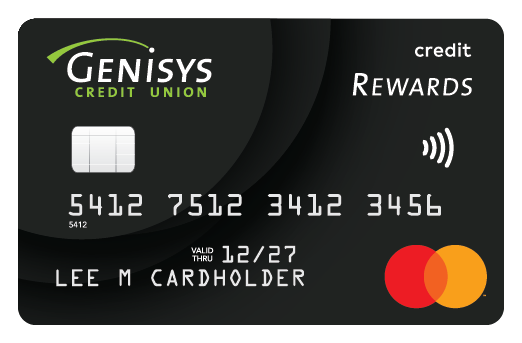 Mastercard Credit Union Rewards Credit Card Genisys Credit Union