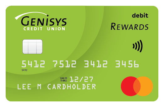 Genisys Credit Union Debit Rewards Mastercard