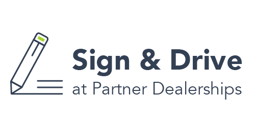 SIgn and Drive at Partner Dealerships