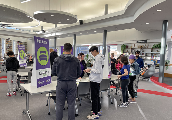 genisys credit union at a reality fair