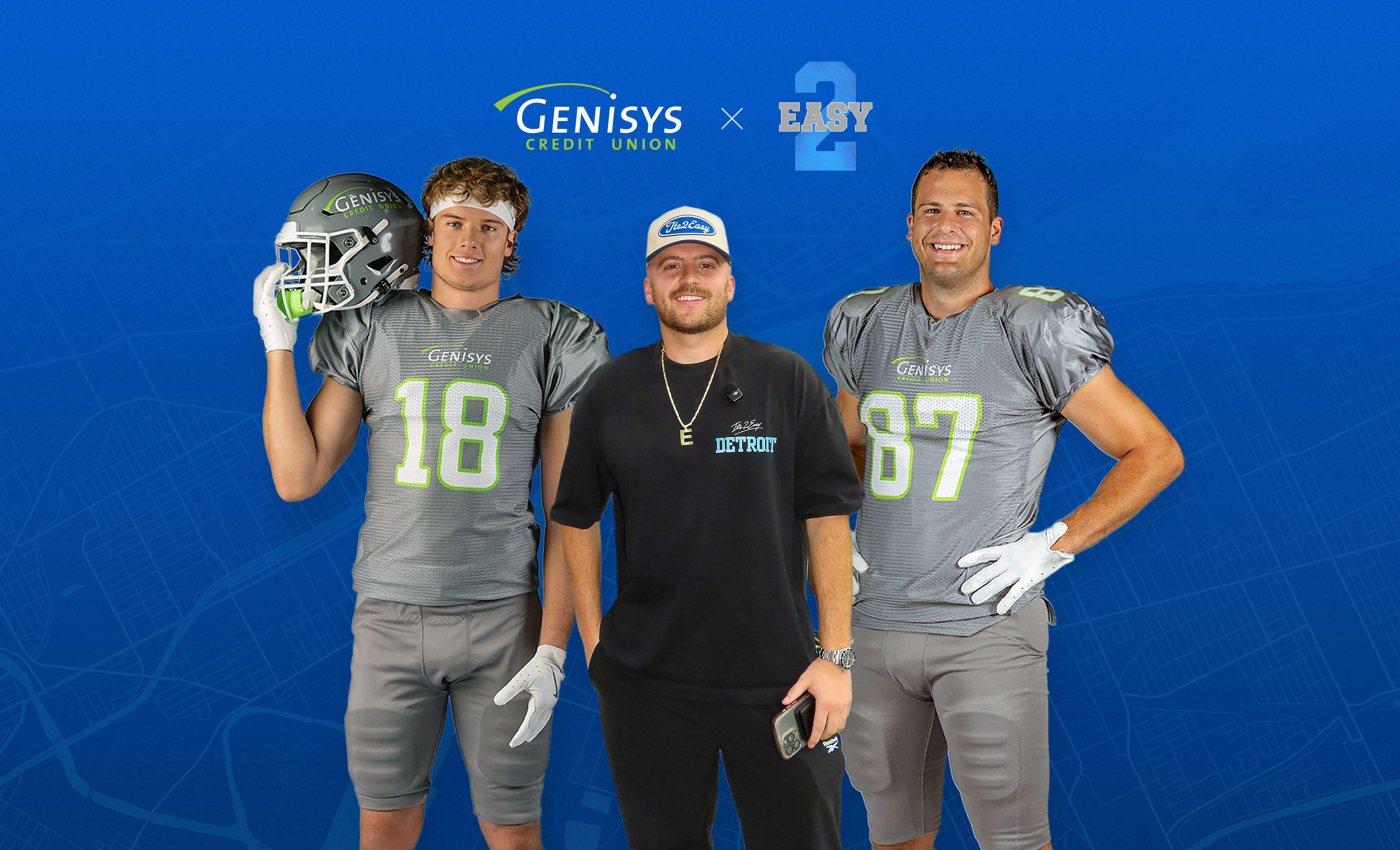 Isaac TeSlaa, Eric Unger, and Sam LaPorta